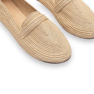 Moroccan Handmade Oxfords Raffia Shoes